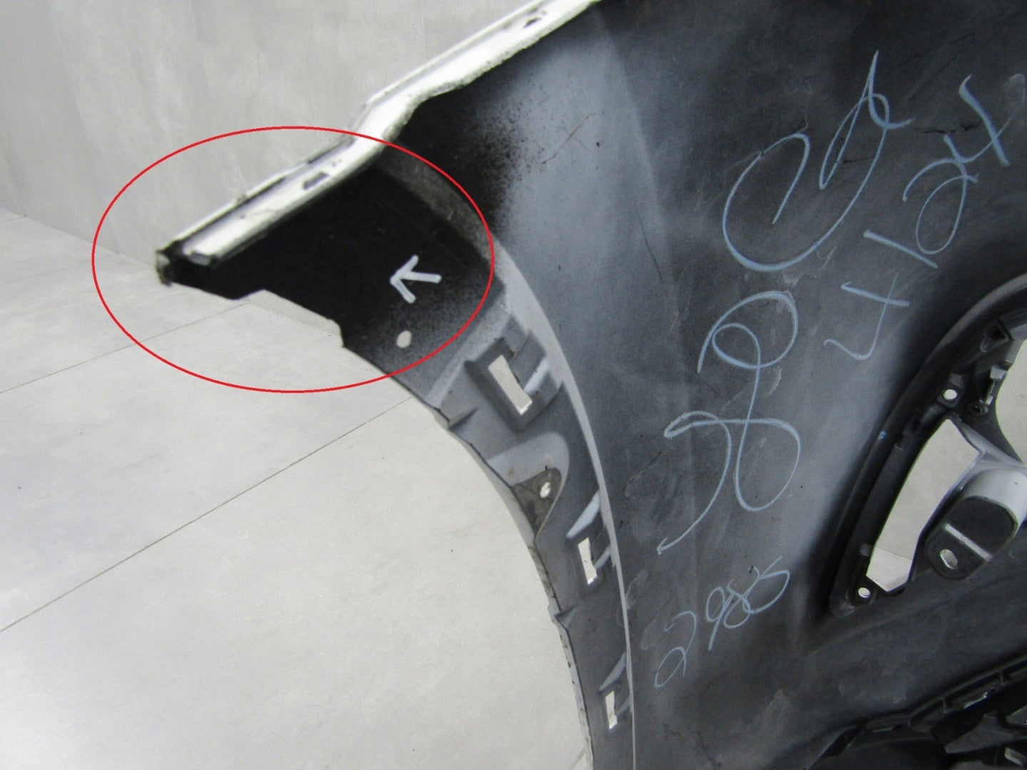 Front bumper TOYOTA Highlander IV 19-22