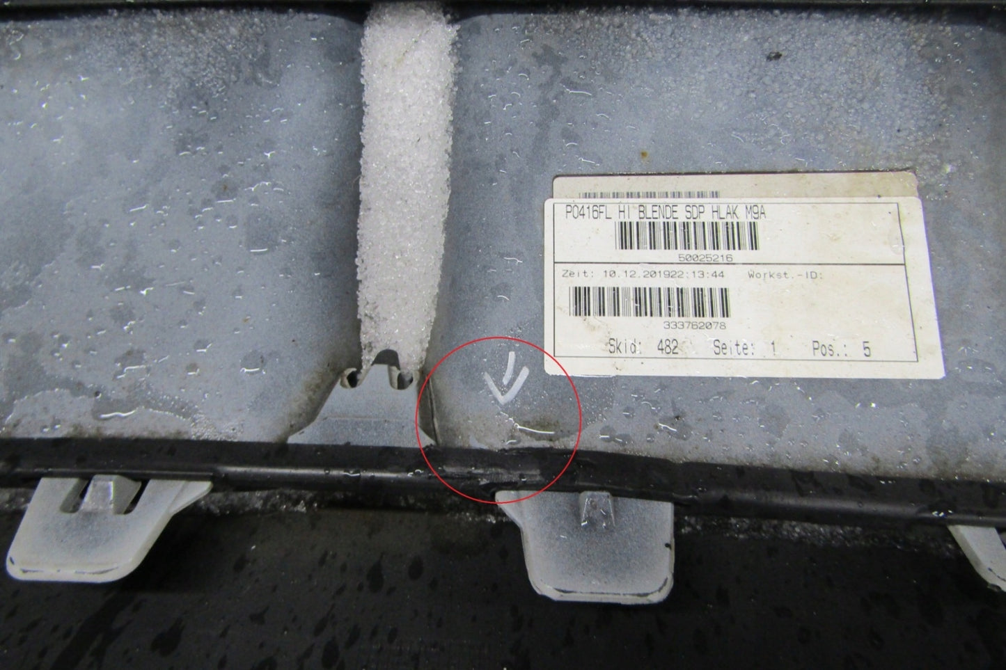 REAR BUMPER PORSCHE MACAN TURBO LIFT 18-22