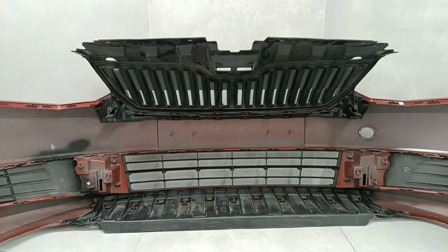 Zderzak przód przedni Skoda Fabia 3 III 6V0 14-18 / + osłona