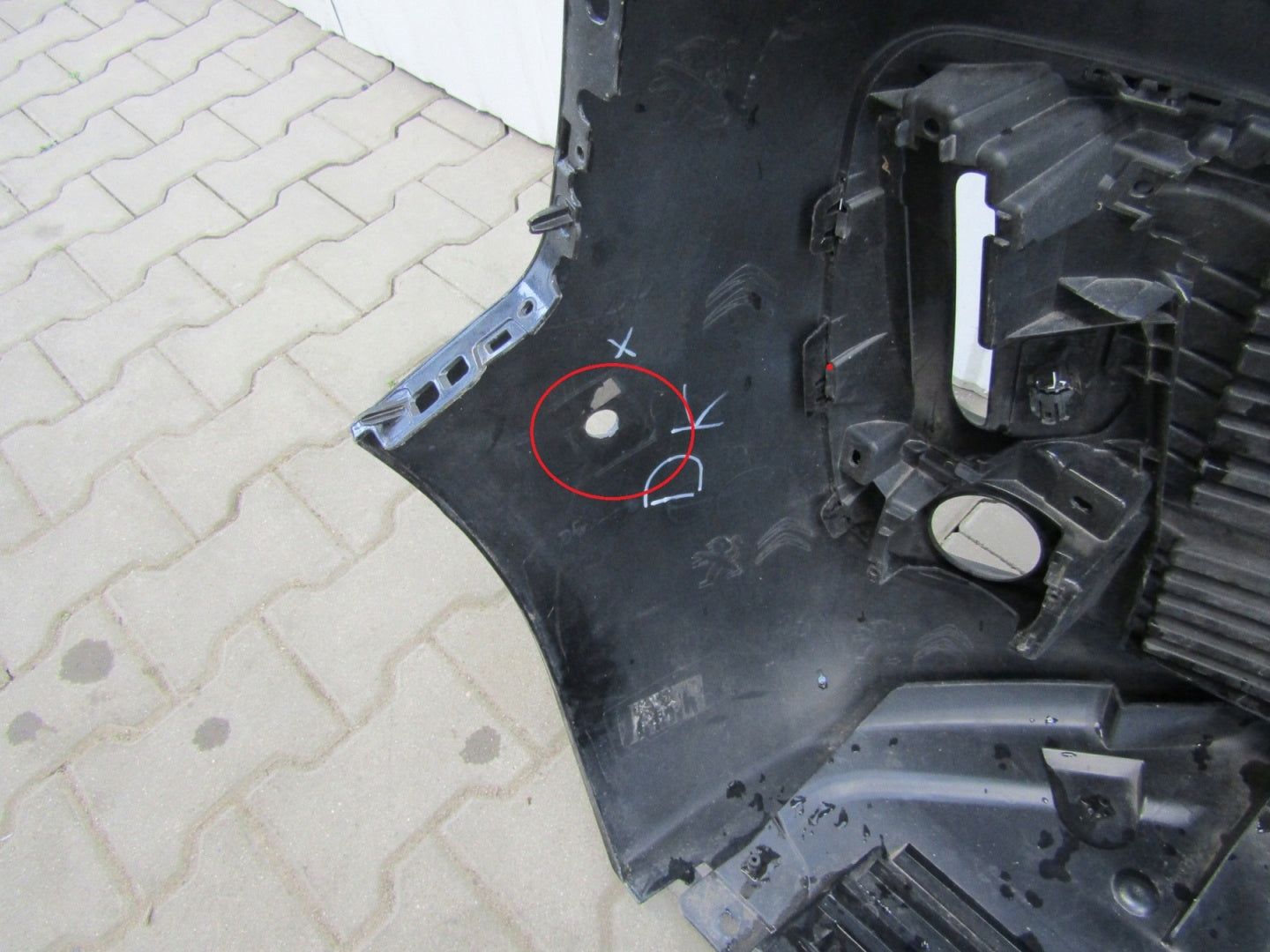 Front Bumper Citroen JUMPY SPACETOURER 3 III 16-