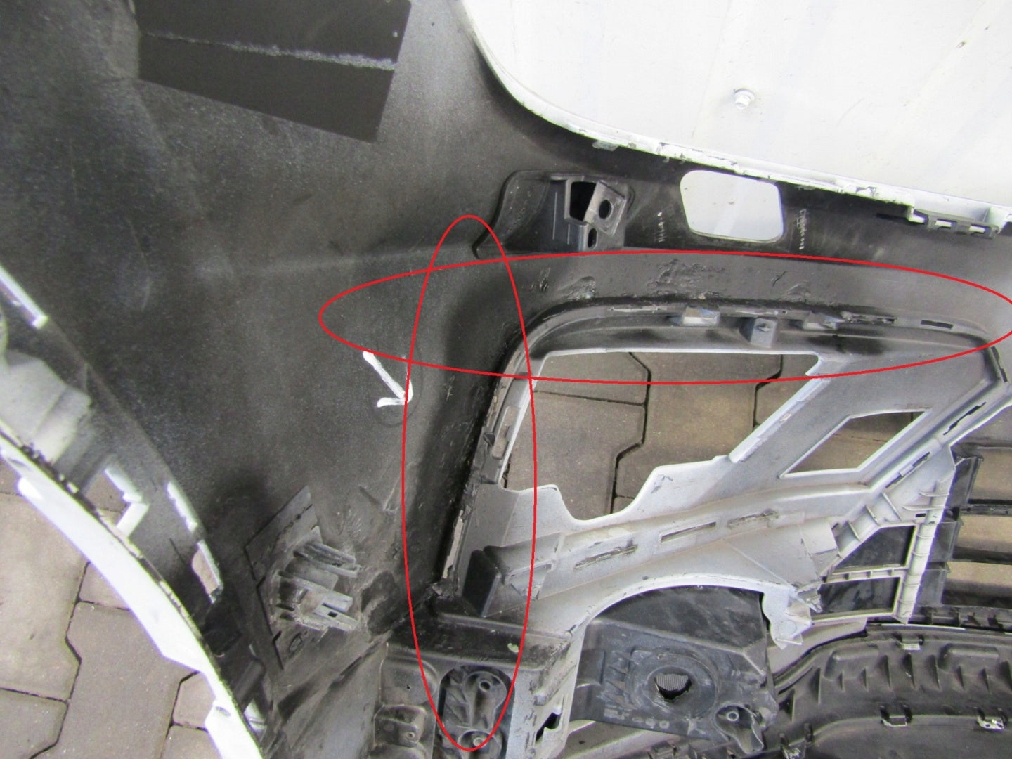 Front Bumper VW Tiguan 2 II 5NA R Line 16-