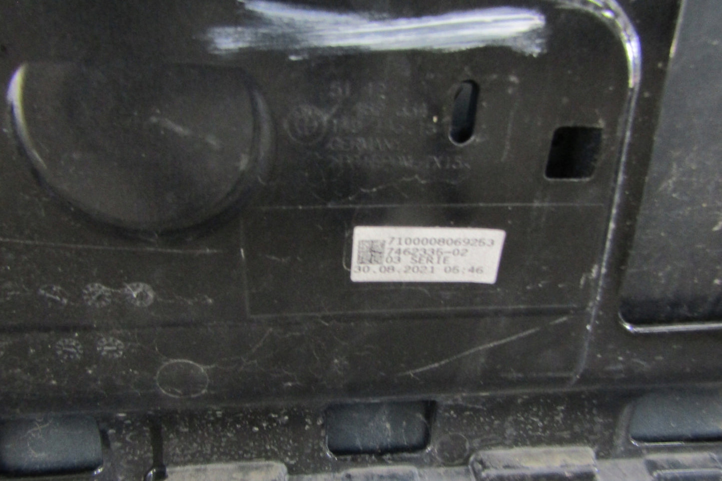 Rear bumper BMW I3 Lift 17-