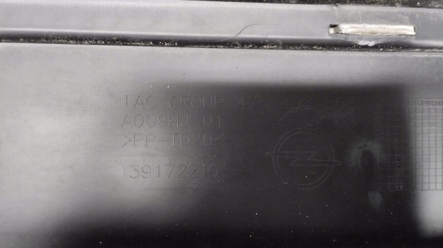 Parachoques delantero Opel Crossland restyling 20-