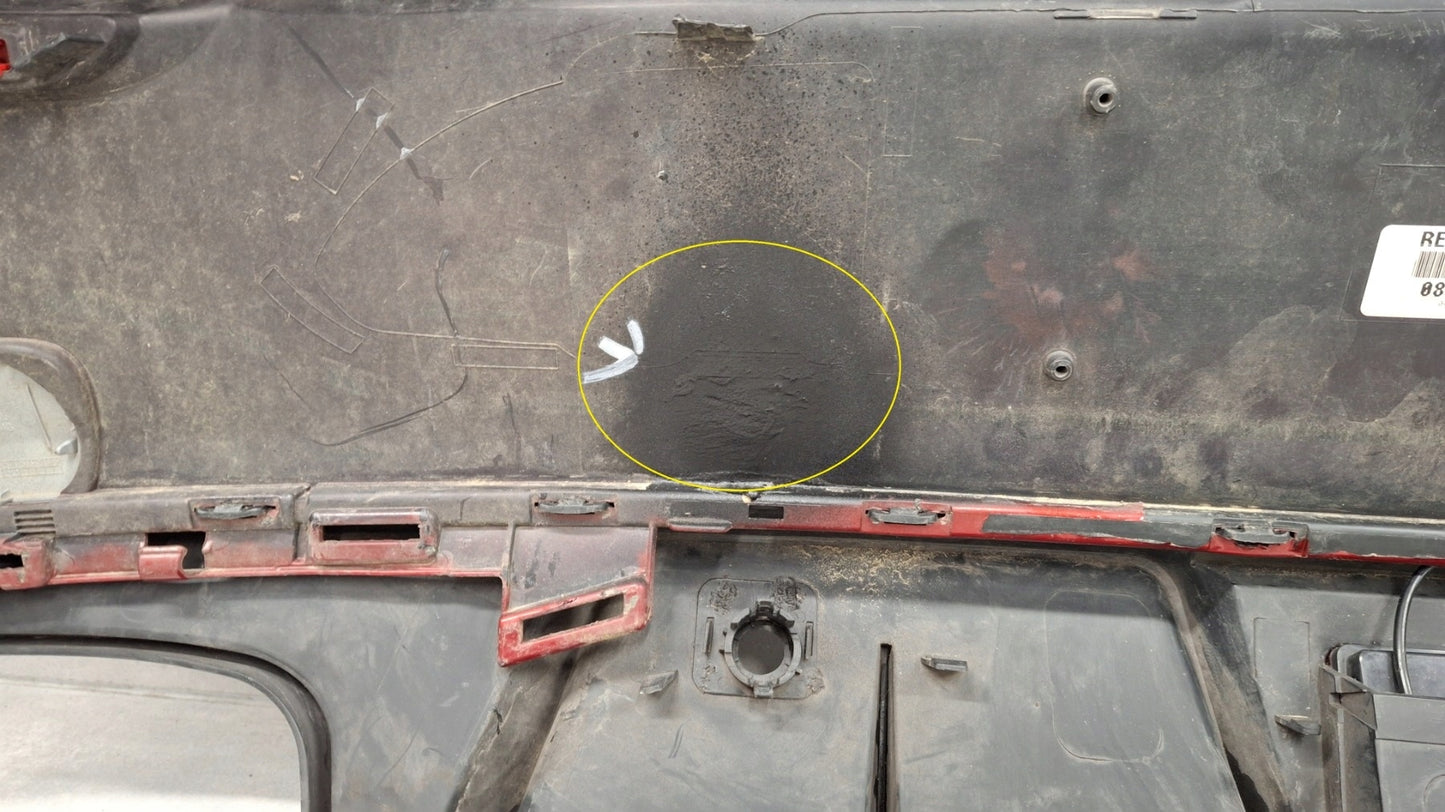 Rear bumper Mercedes C 205 COUPE CABRIO AMG Brabus 15-