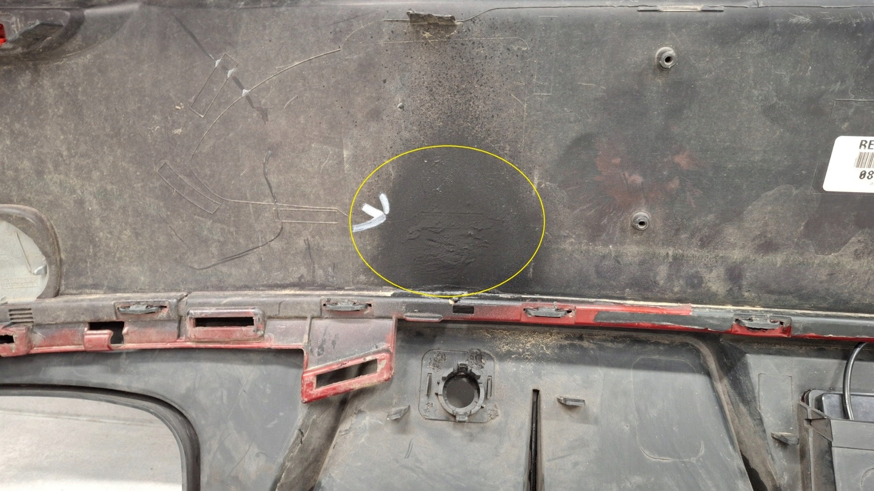 Rear bumper Mercedes C 205 COUPE CABRIO AMG Brabus 15-