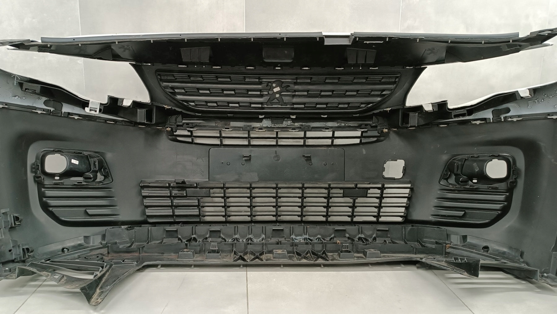 Front Bumper Peugeot Partner III IV 19-22 / + Cover