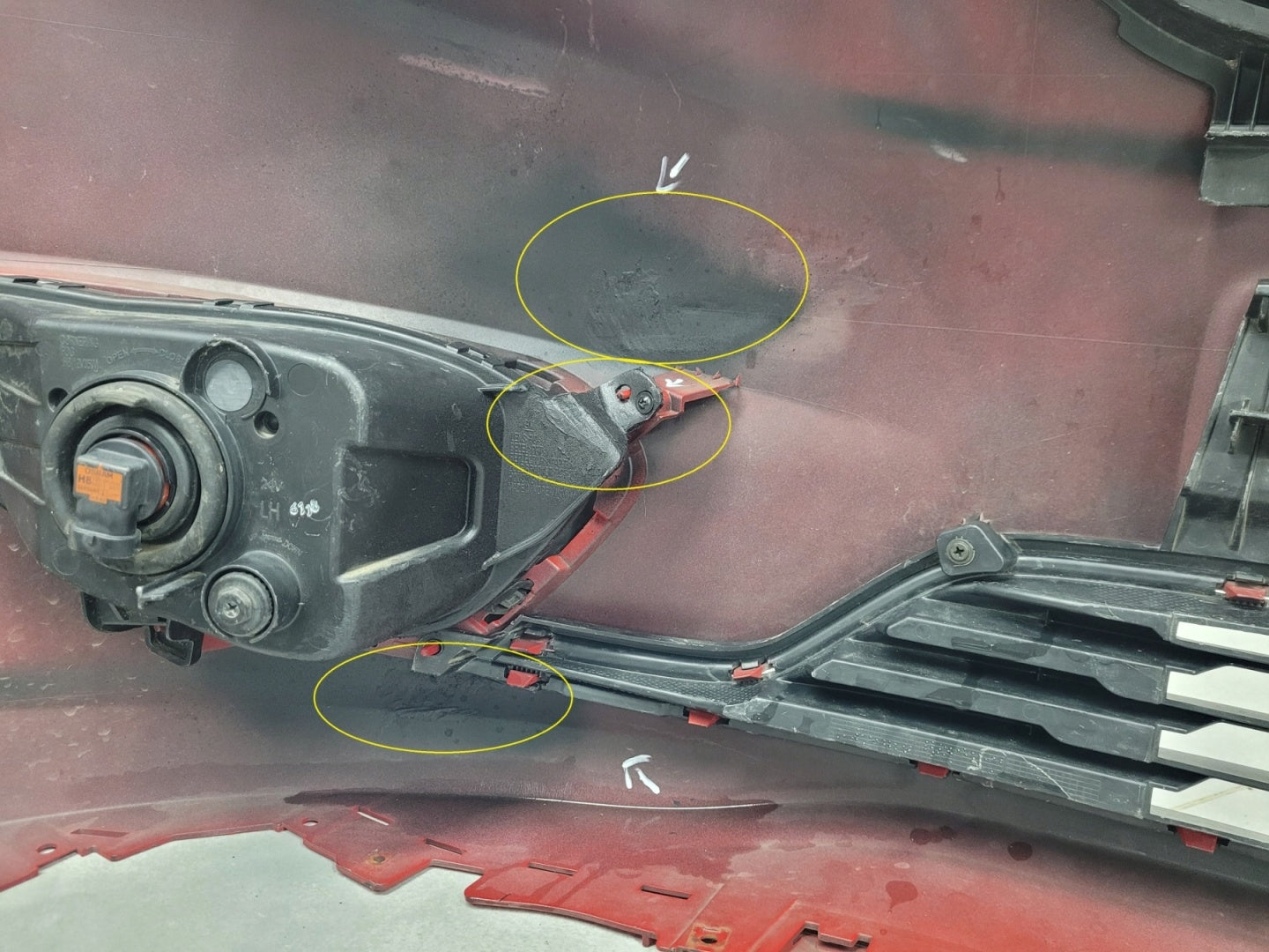 Front Bumper Opel Karl 14-19