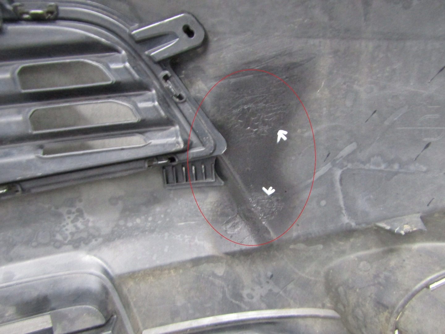 Front Bumper Mitsubishi Outlander 3 III 12-15