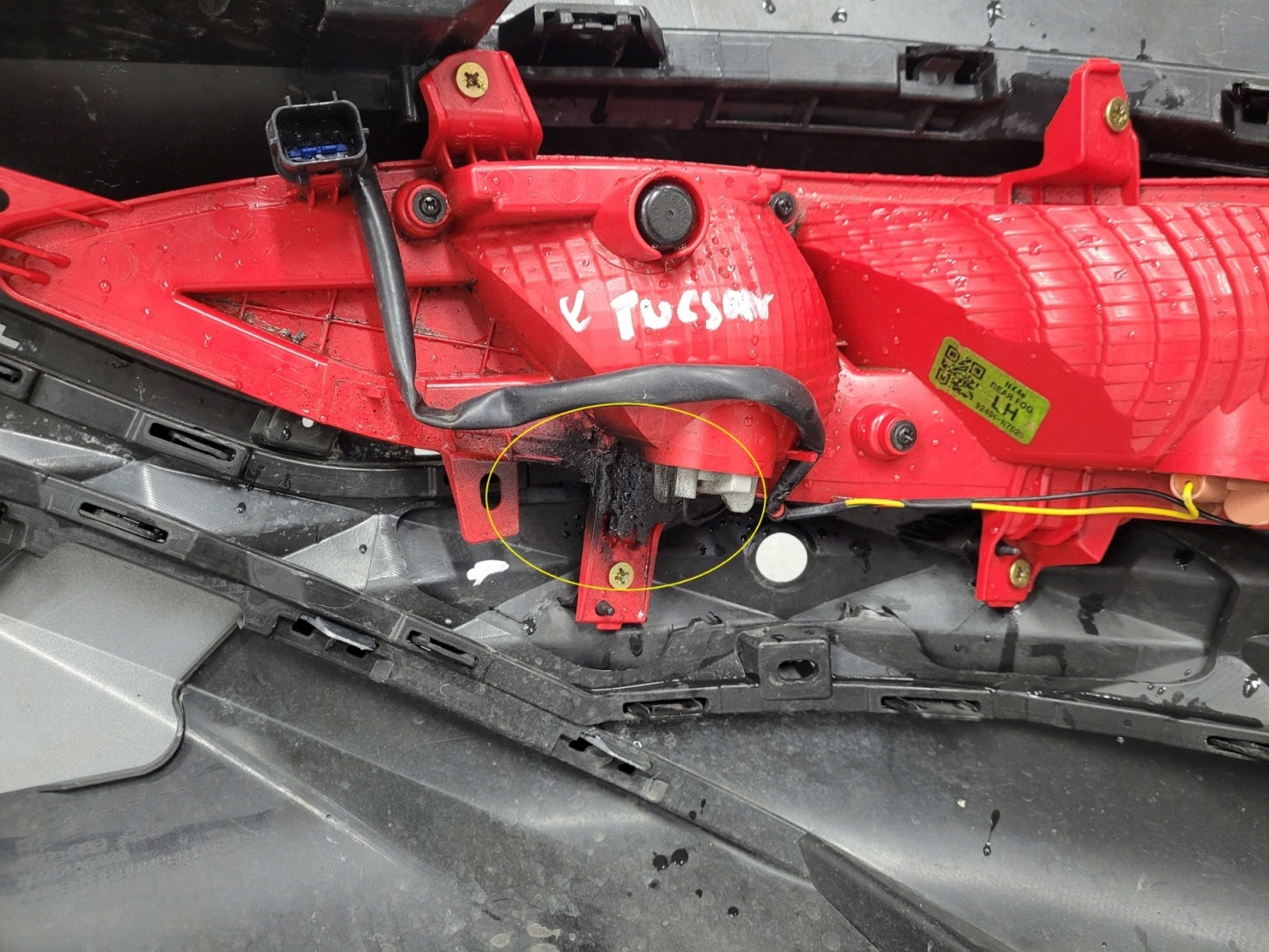 Rear Bumper Hyundai Tucson 4 IV 20-