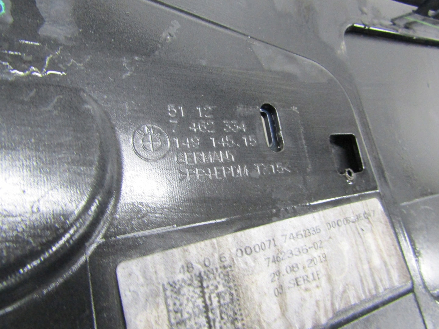 Rear bumper BMW I3 Lift 17-