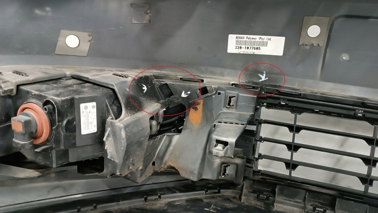 Zderzak przód przedni VW Volkswagen Polo 6C 6C0 Lift 14-17