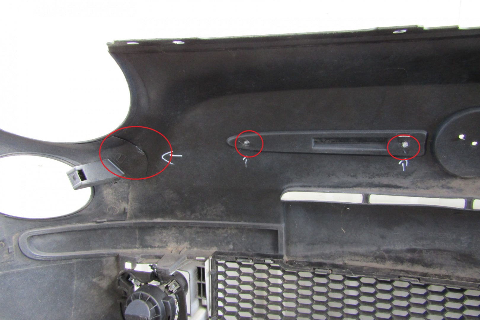 Front Bumper Fiat 500 07-15