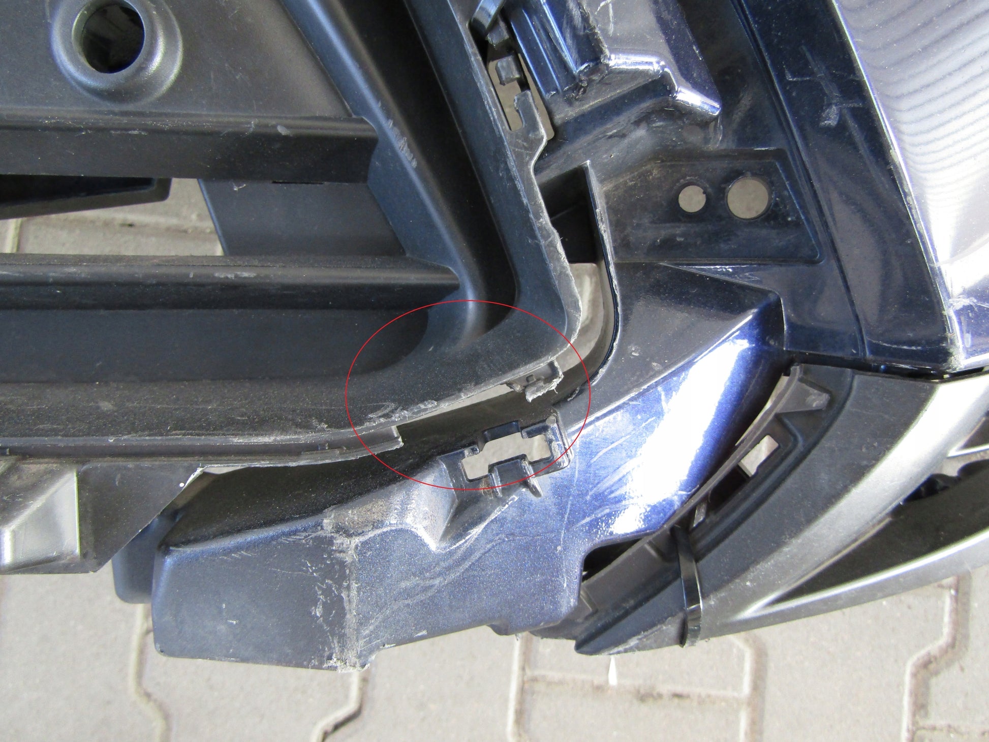 Front Bumper Lexus RX 4 IV 450H 15-18 PLATE