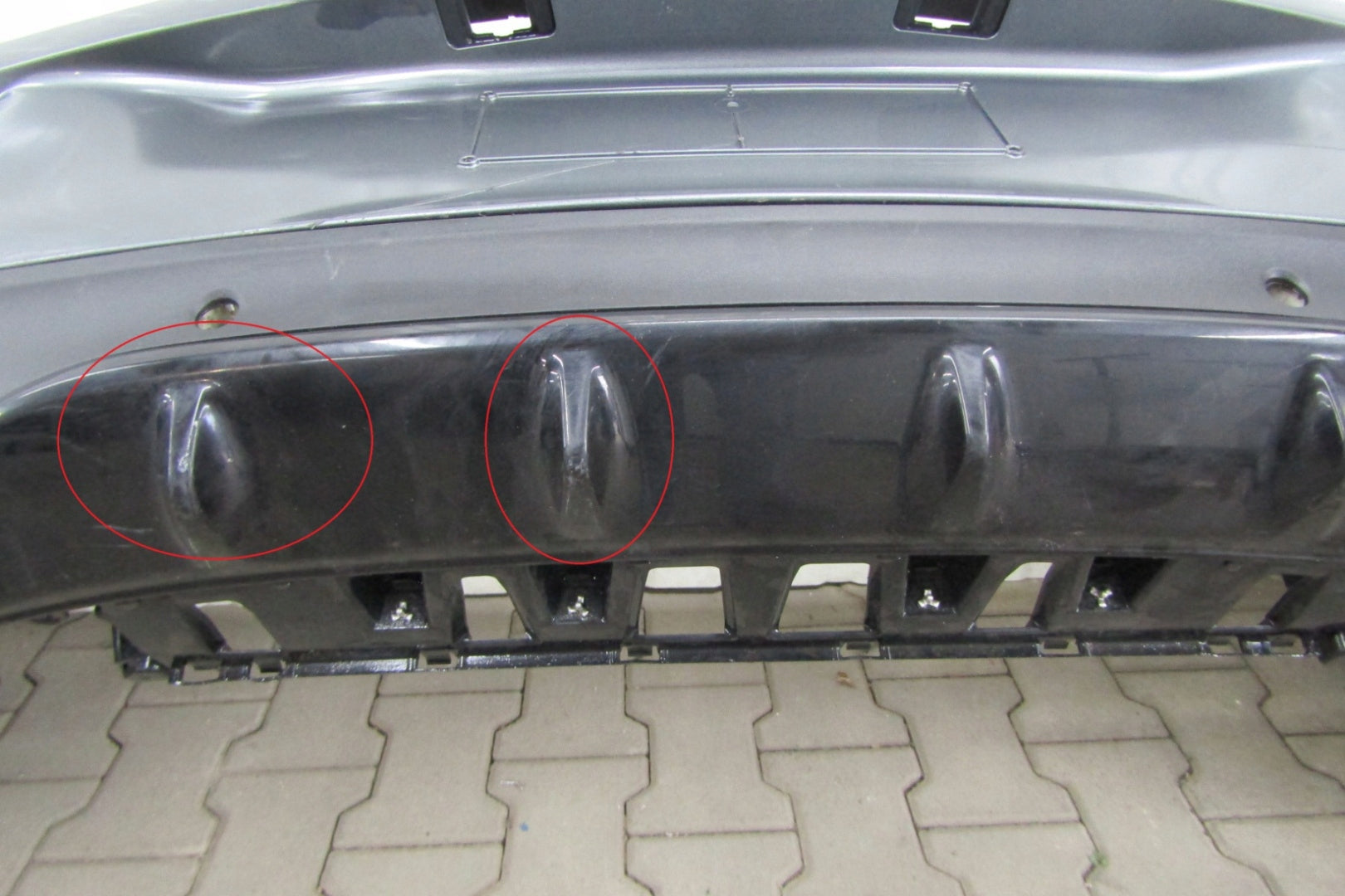 Mercedes C 205 Coupe Cabrio AMG Rear Bumper 15-