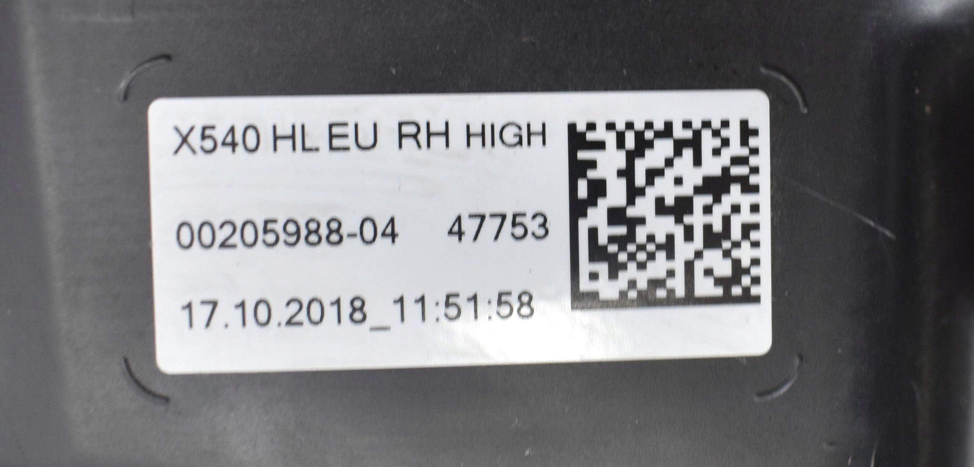 JAGUAR E PACE X540 RIGHT HEADLIGHT FRONT EU ORG