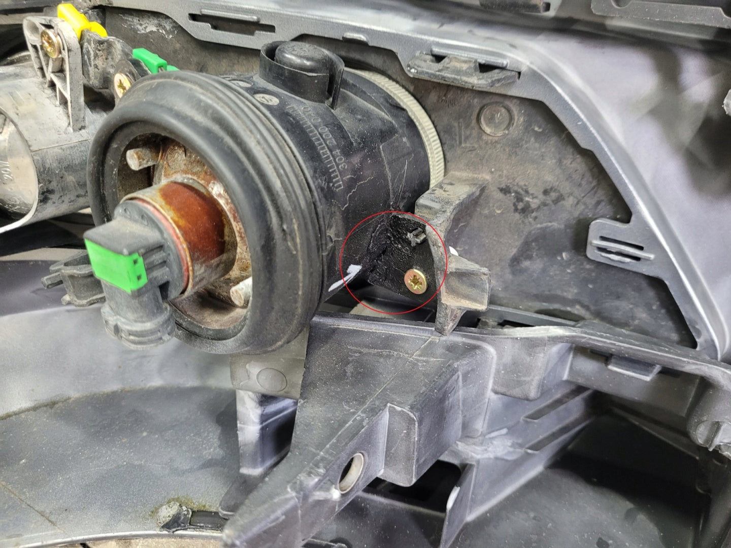 Front Bumper Mercedes C-Class W204 204 LIFT 11-14