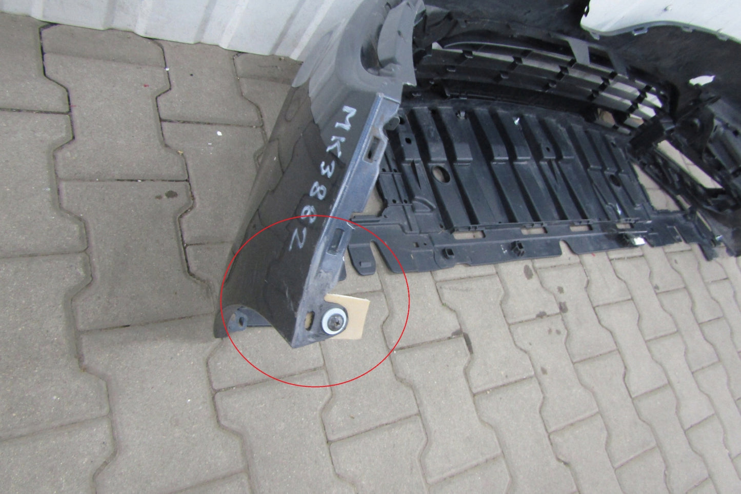 Front Bumper for Renault Clio 4 IV Lift 16- (Underside)