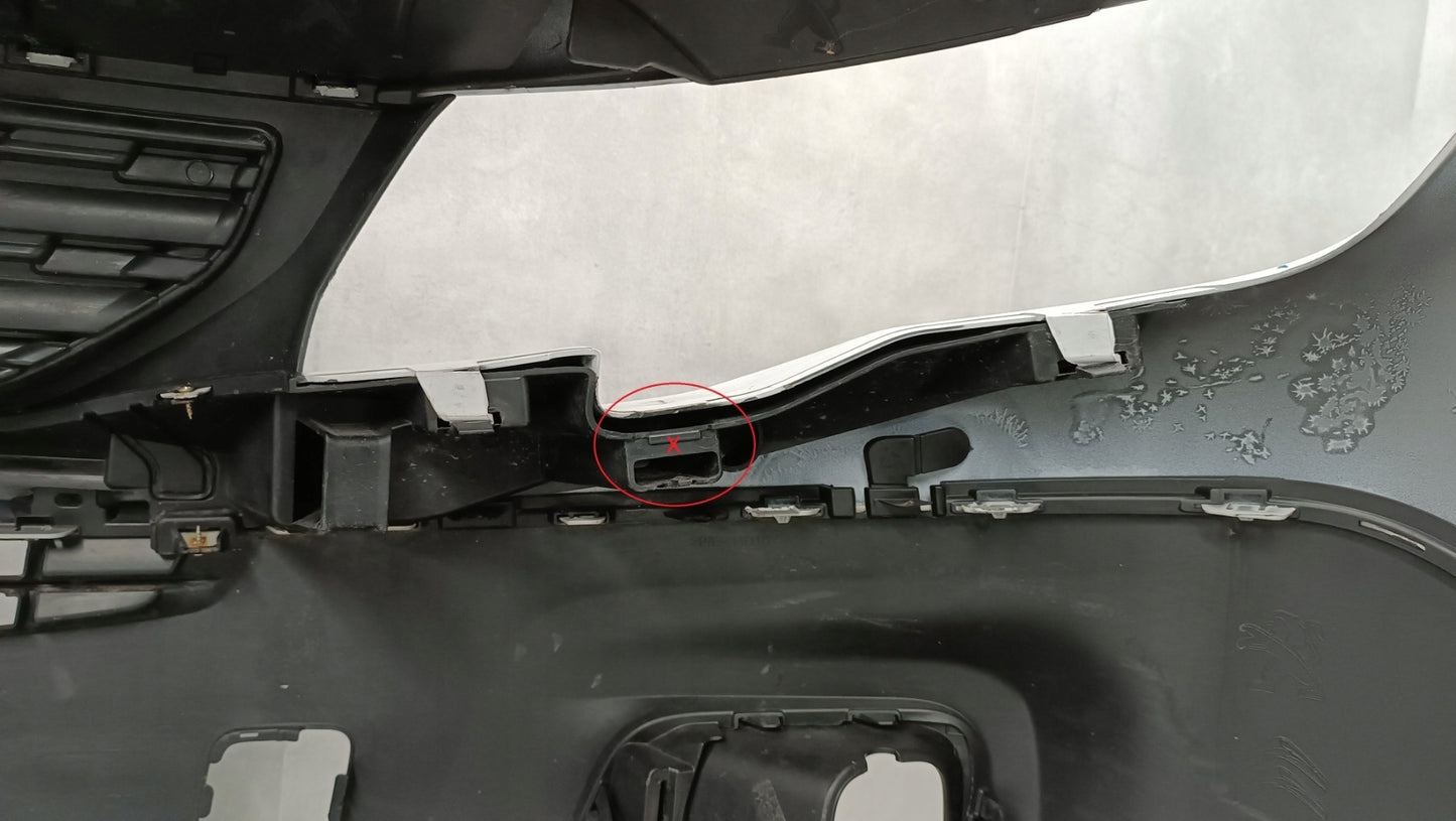 Front Bumper Peugeot Partner III IV 19-22 / + Cover