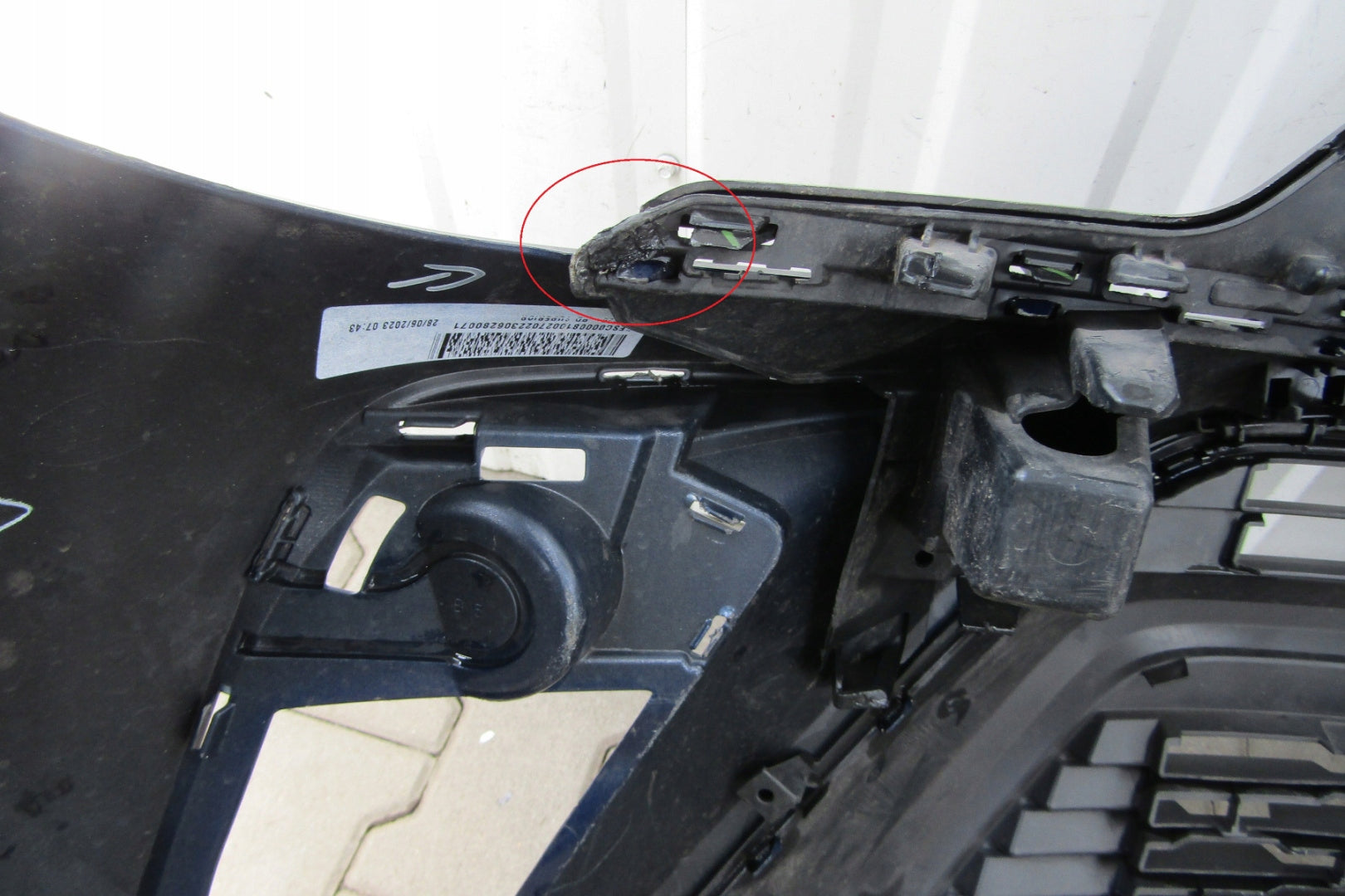 Front Bumper for Opel Crossland Facelift 2020-