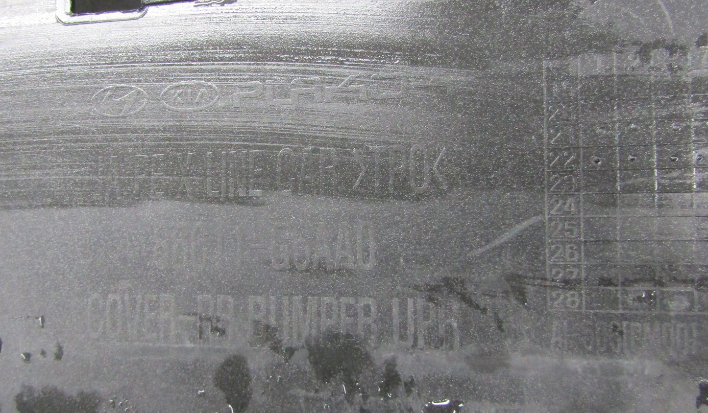 Rear Bumper Kia Picanto 3 III X-Line LIFT 20-23