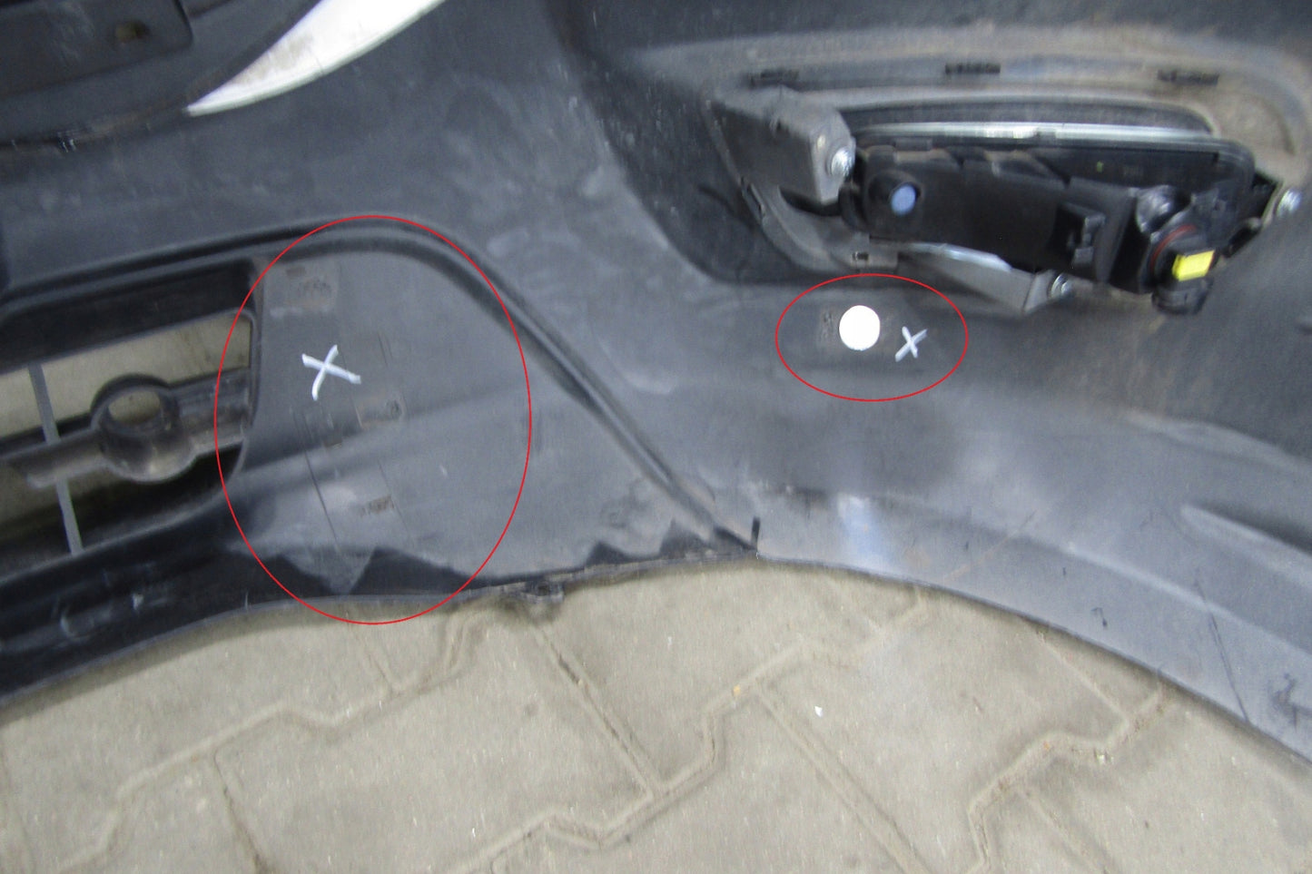 Front Bumper Transit Mk8 VIII Lift 18-