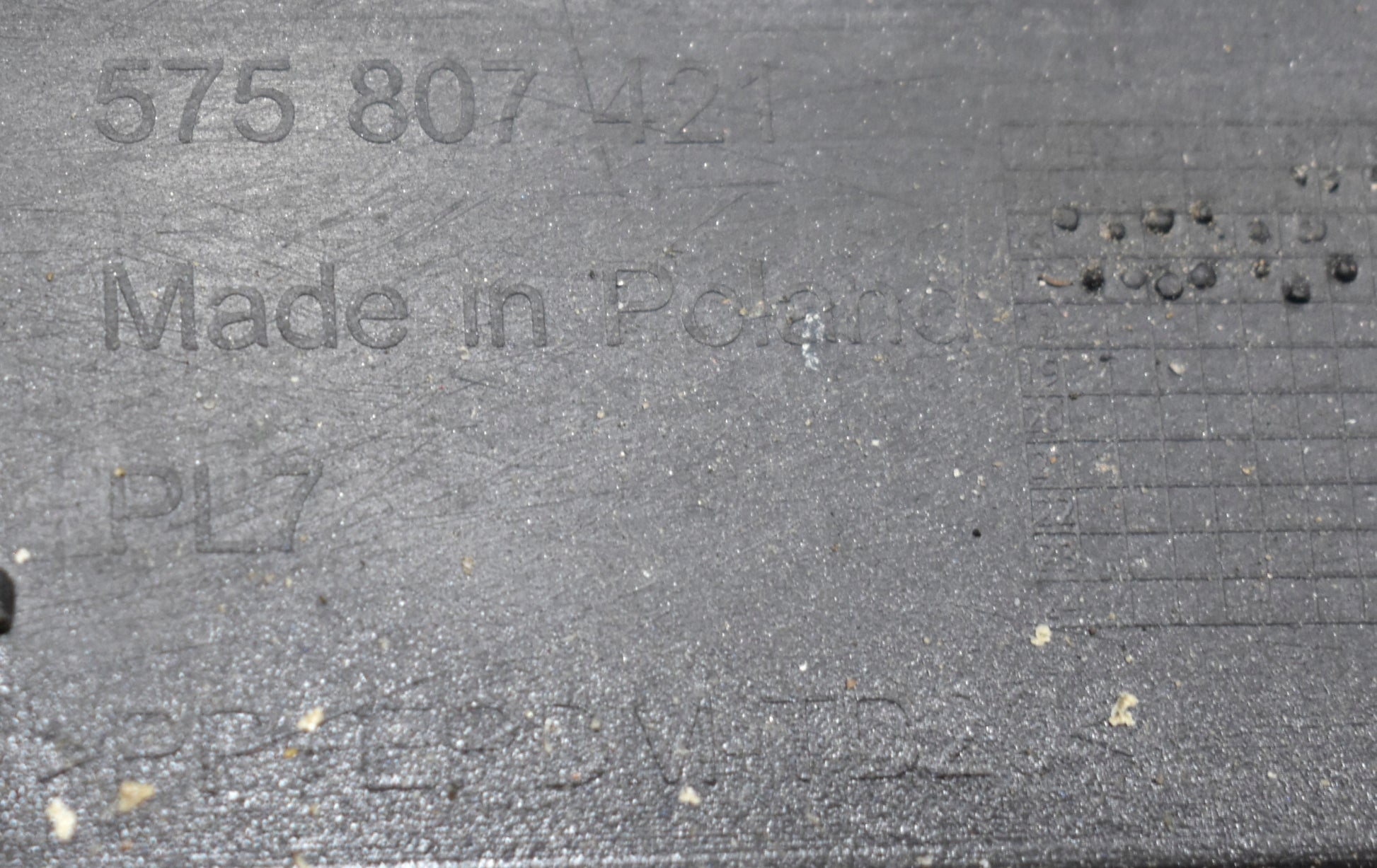 SEAT ATECA 575 REAR BUMPER ORG 16+