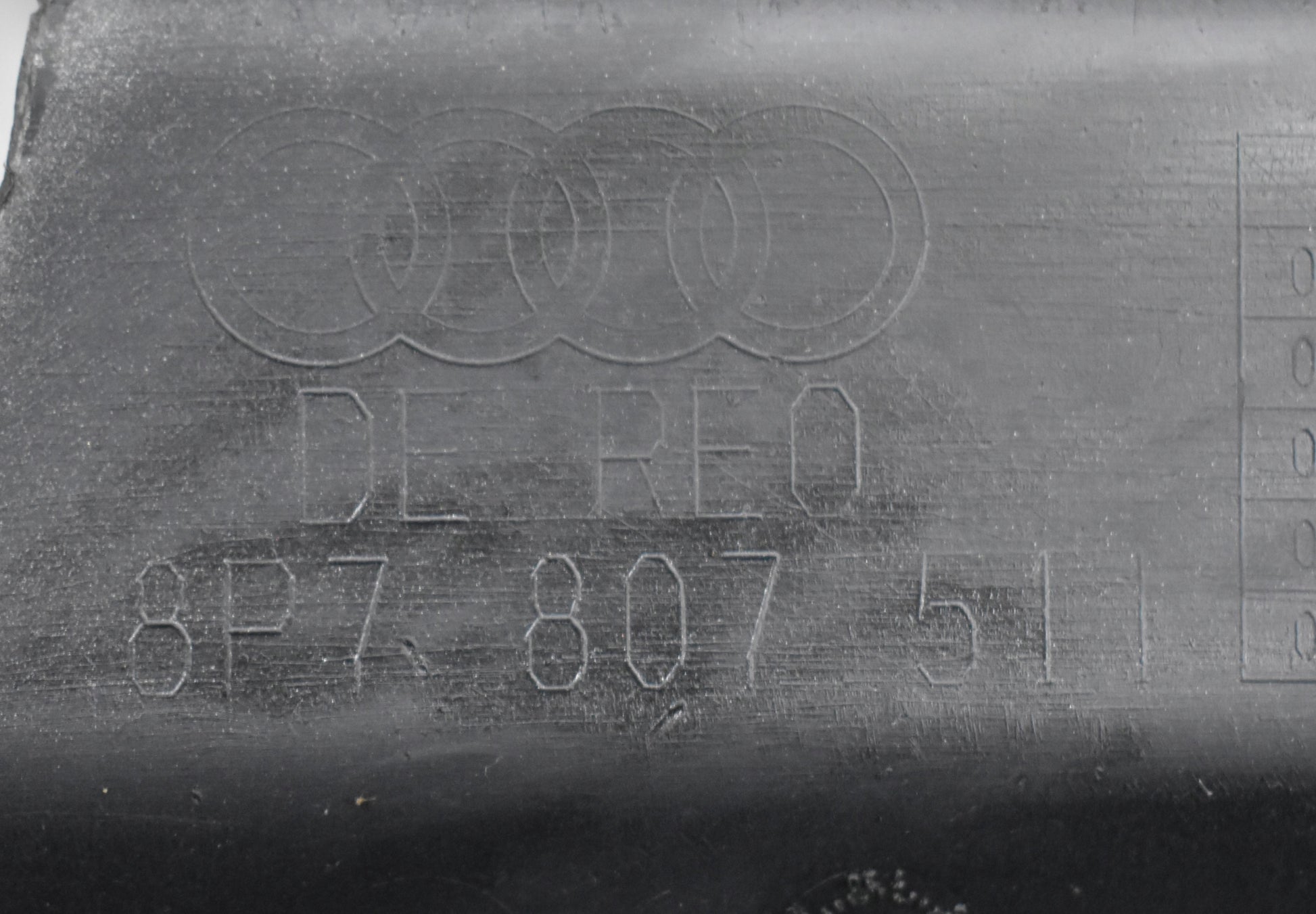 AUDI A3 8P7 CABRIO S LINE REAR BUMPER ORG