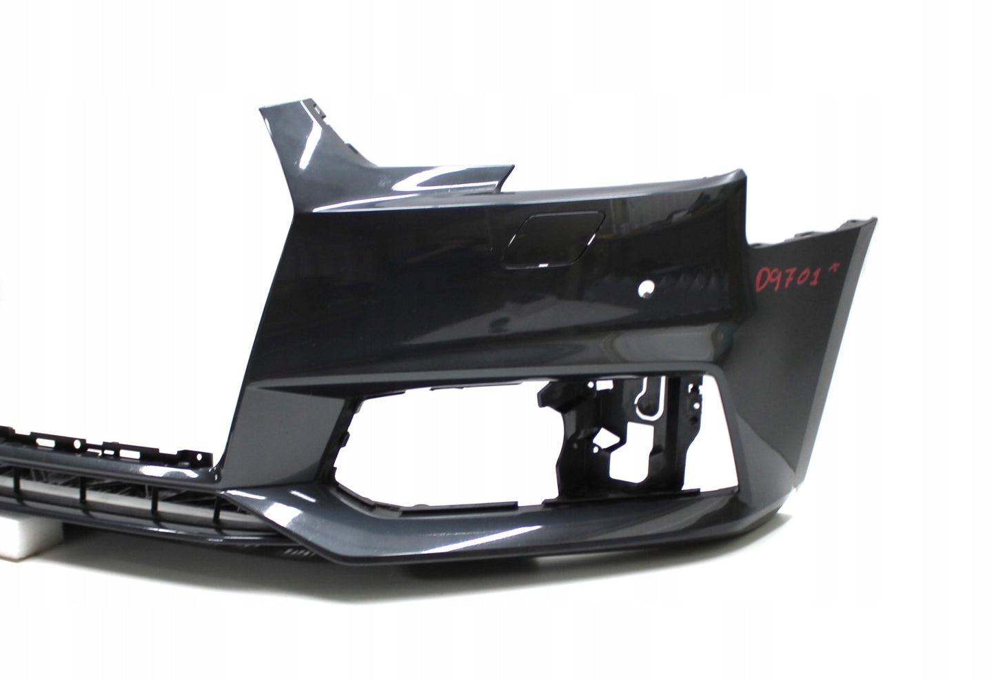 AUDI A4 B9 8W S LINE FRONT BUMPER ORG + PLATE