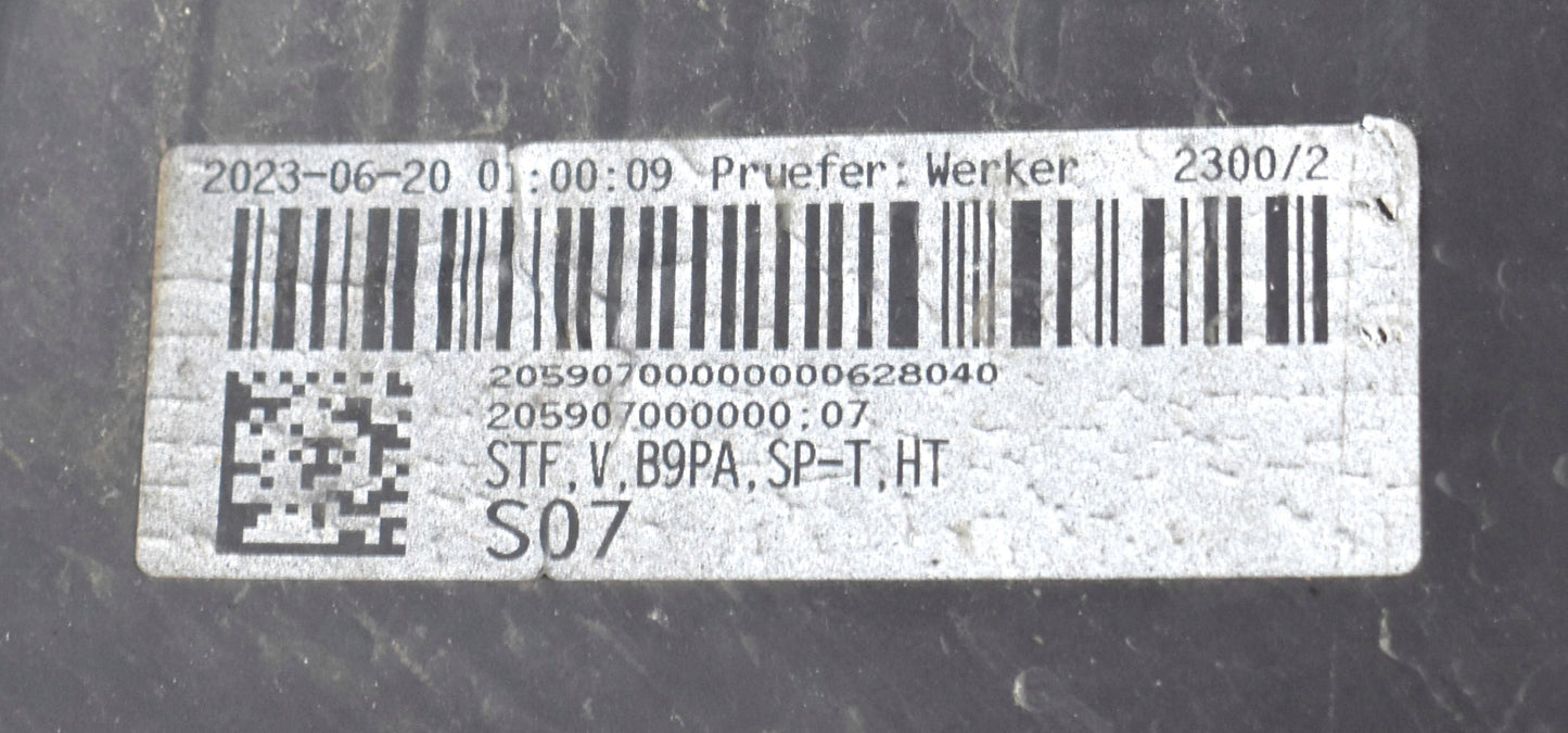 AUDI A4 B9 8W0 LIFT FRONT BUMPER FRONT ORIGINAL