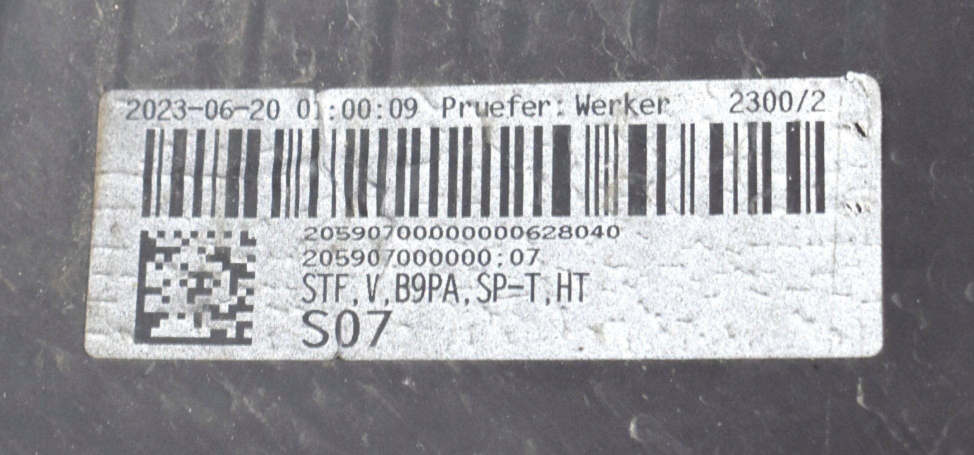 AUDI A4 B9 8W0 LIFT FRONT BUMPER FRONT ORIGINAL