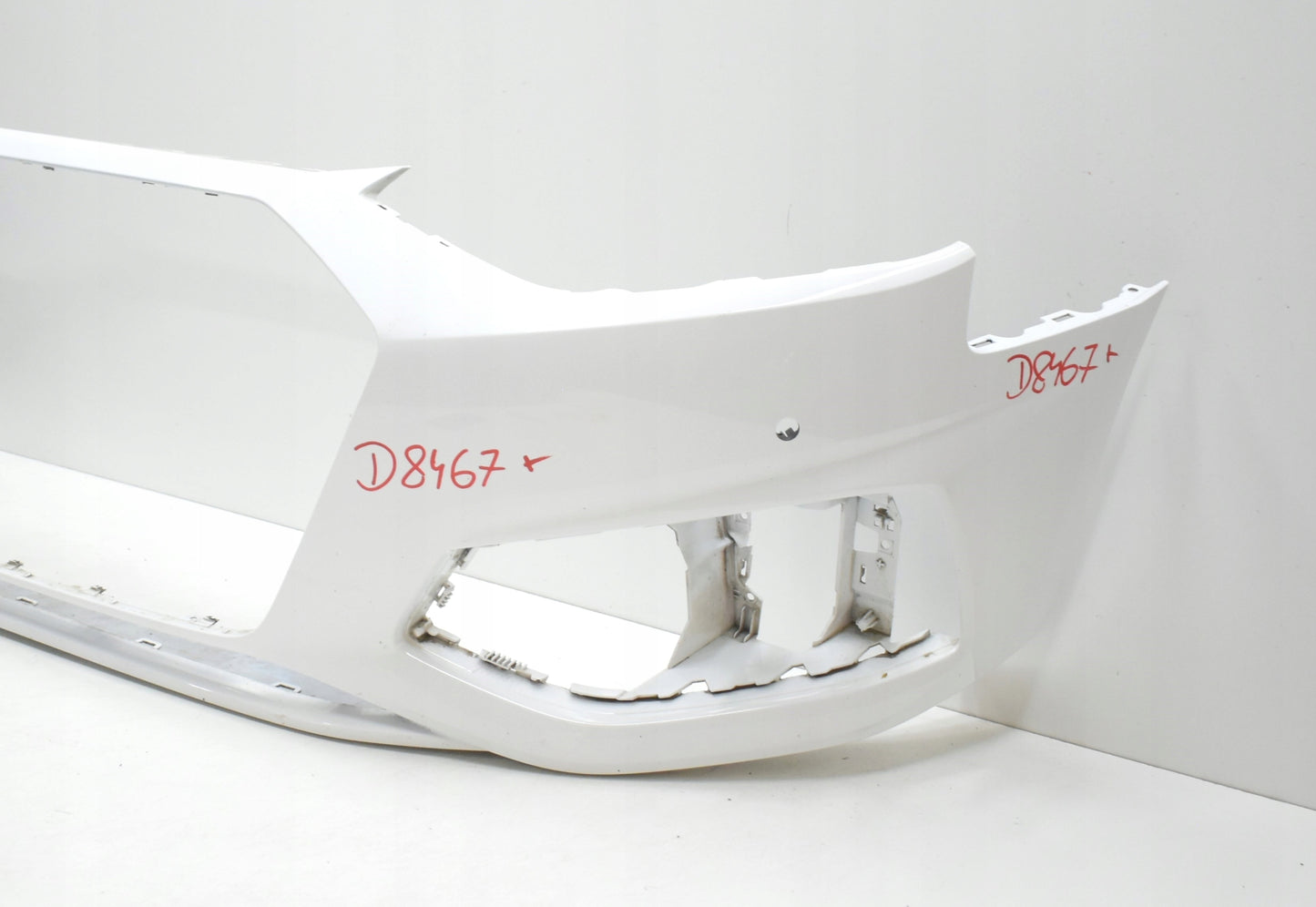 AUDI A4 B9 8W0 LIFT FRONT BUMPER FRONT ORIGINAL