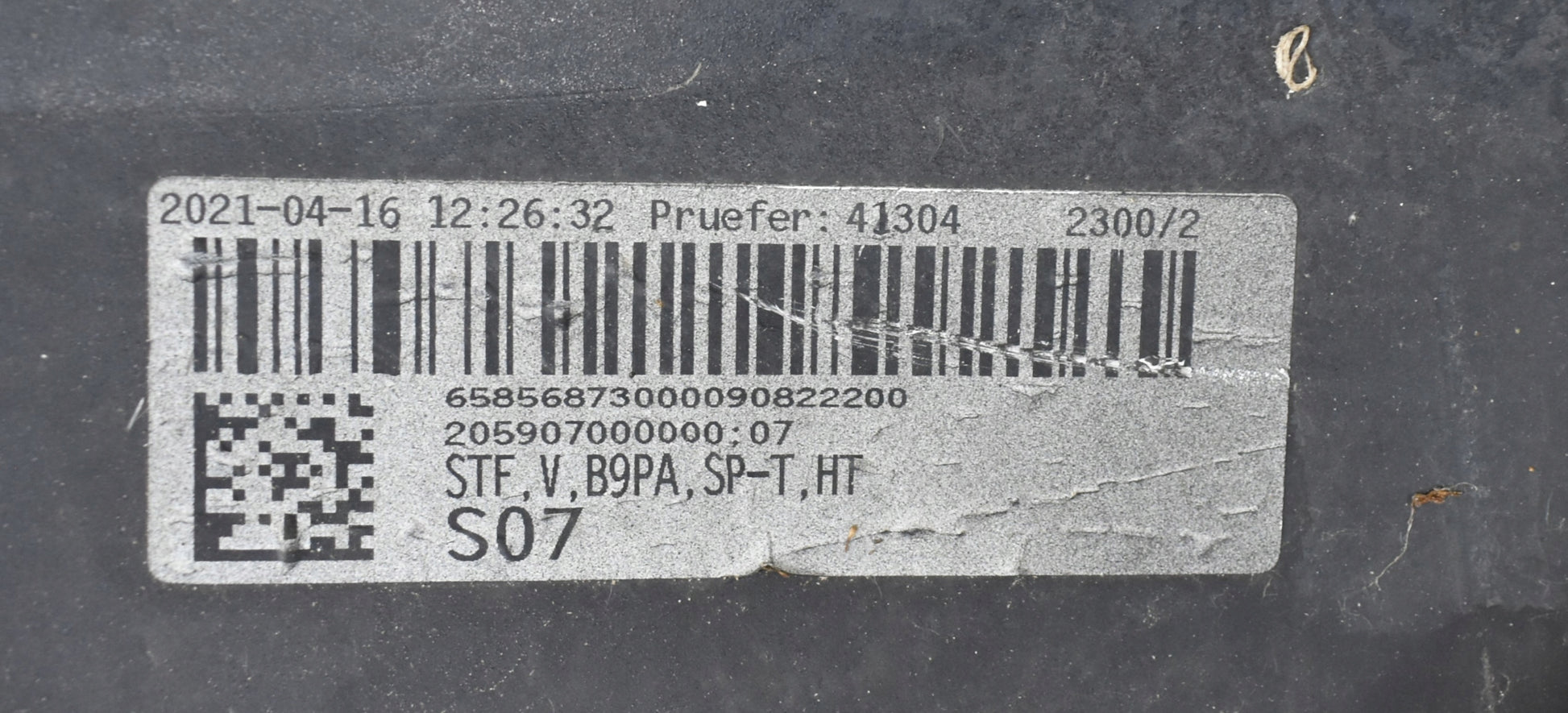 AUDI A4 B9 LIFT 8W FRONT BUMPER ORG