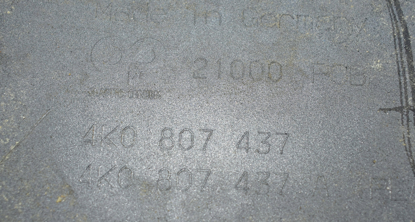 AUDI A6 C8 4K0 FRONT BUMPER ORG