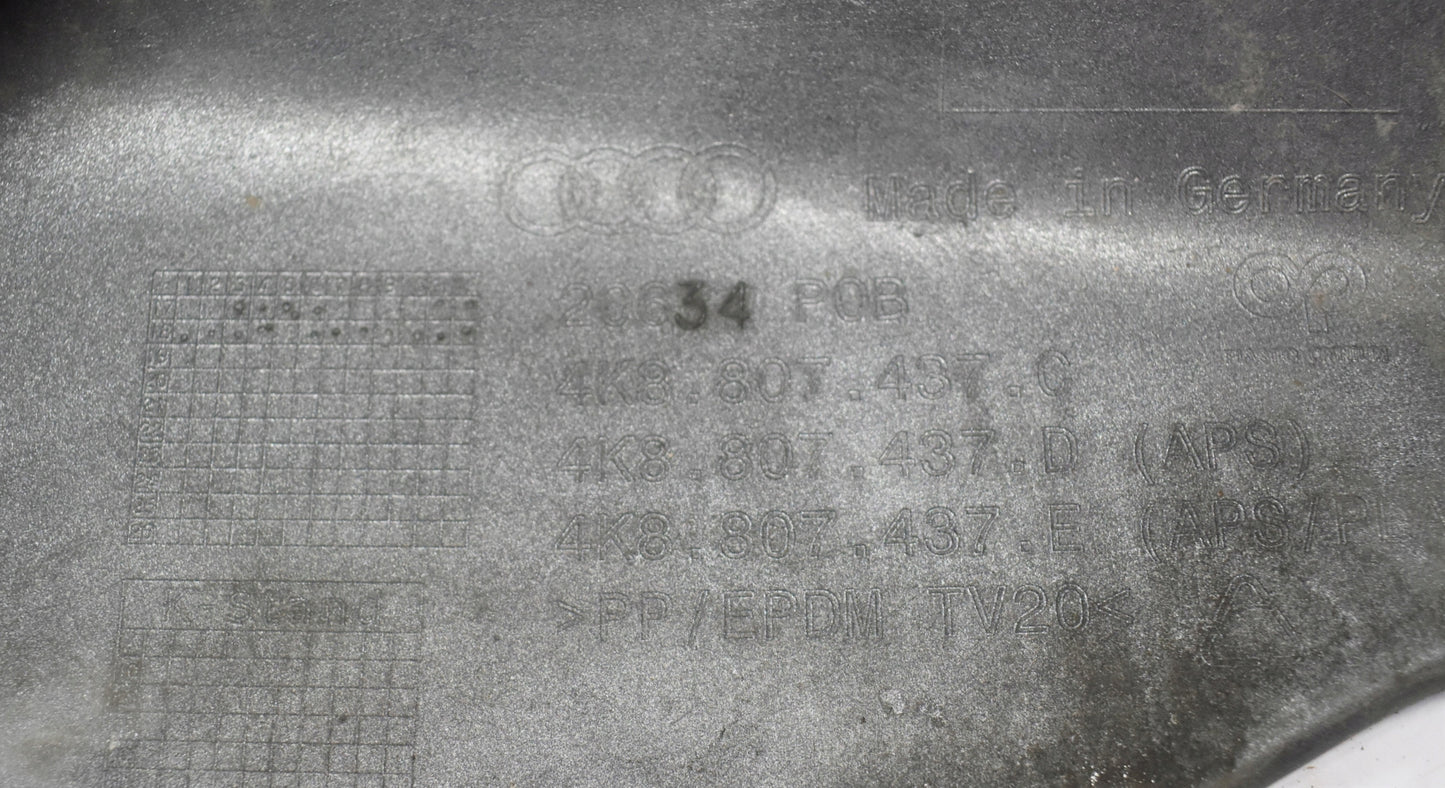 AUDI A7 4K8 S LINE Front Bumper ORG