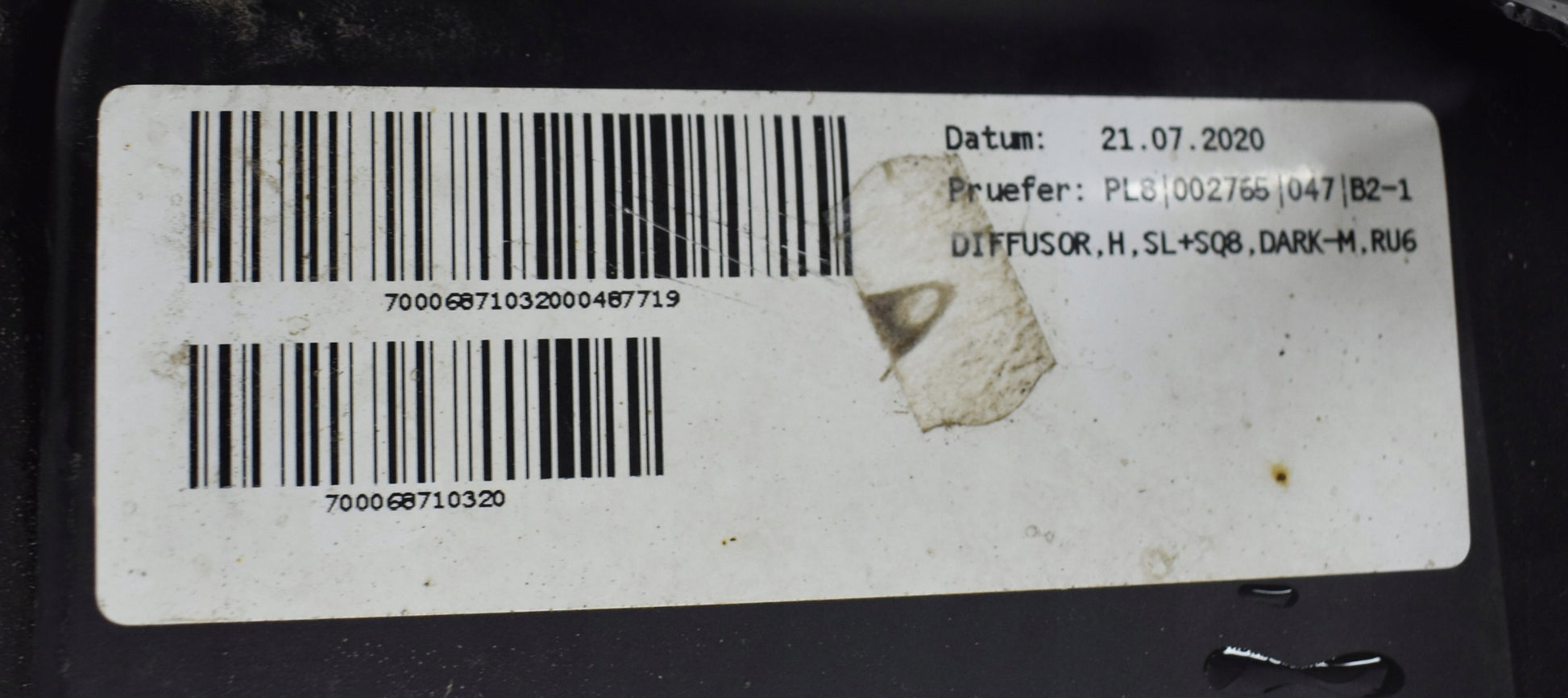 AUDI Q8 SQ8 4M8 S LINE REAR BUMPER SPOILER VALANCE ORG 4M8807941