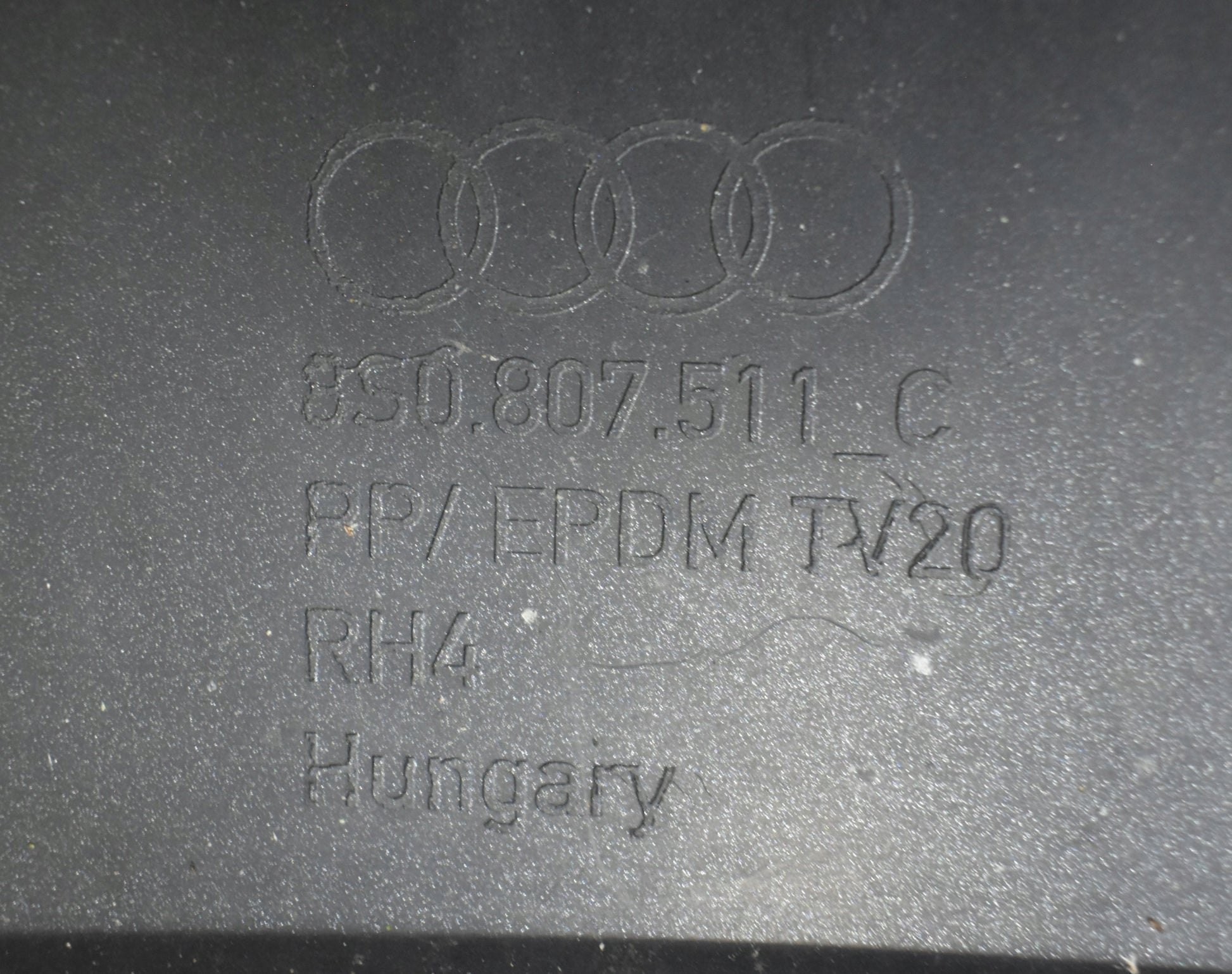 AUDI TT TTS S LINE 8S0 REAR BUMPER ORIGINAL