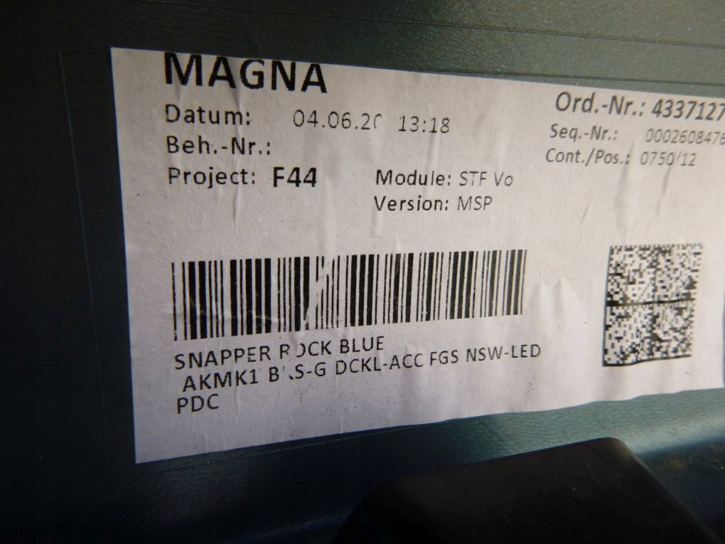 BMW 2 F44 Gran Coupe M Sport Package LED Front Bumper