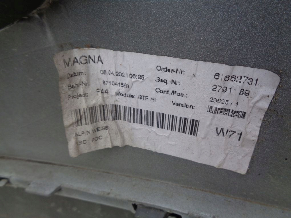 BMW 2 F44 GRAN COUPE M PACKAGE rear bumper