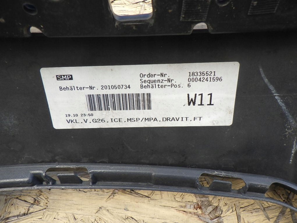 BMW 4 I4 G26 Gran Coupe M Sport Package 2021- Front Bumper