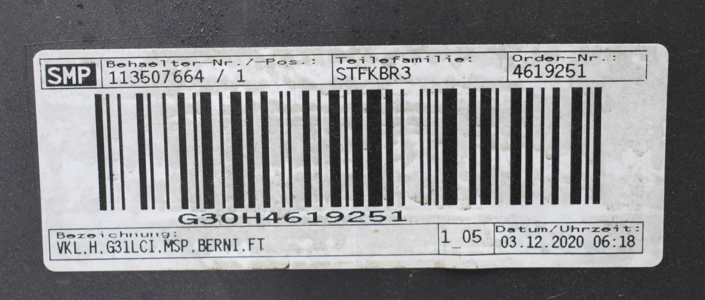 BMW 5 G31 LIFT LCI M PACKAGE REAR BUMPER GREAT CONDITION