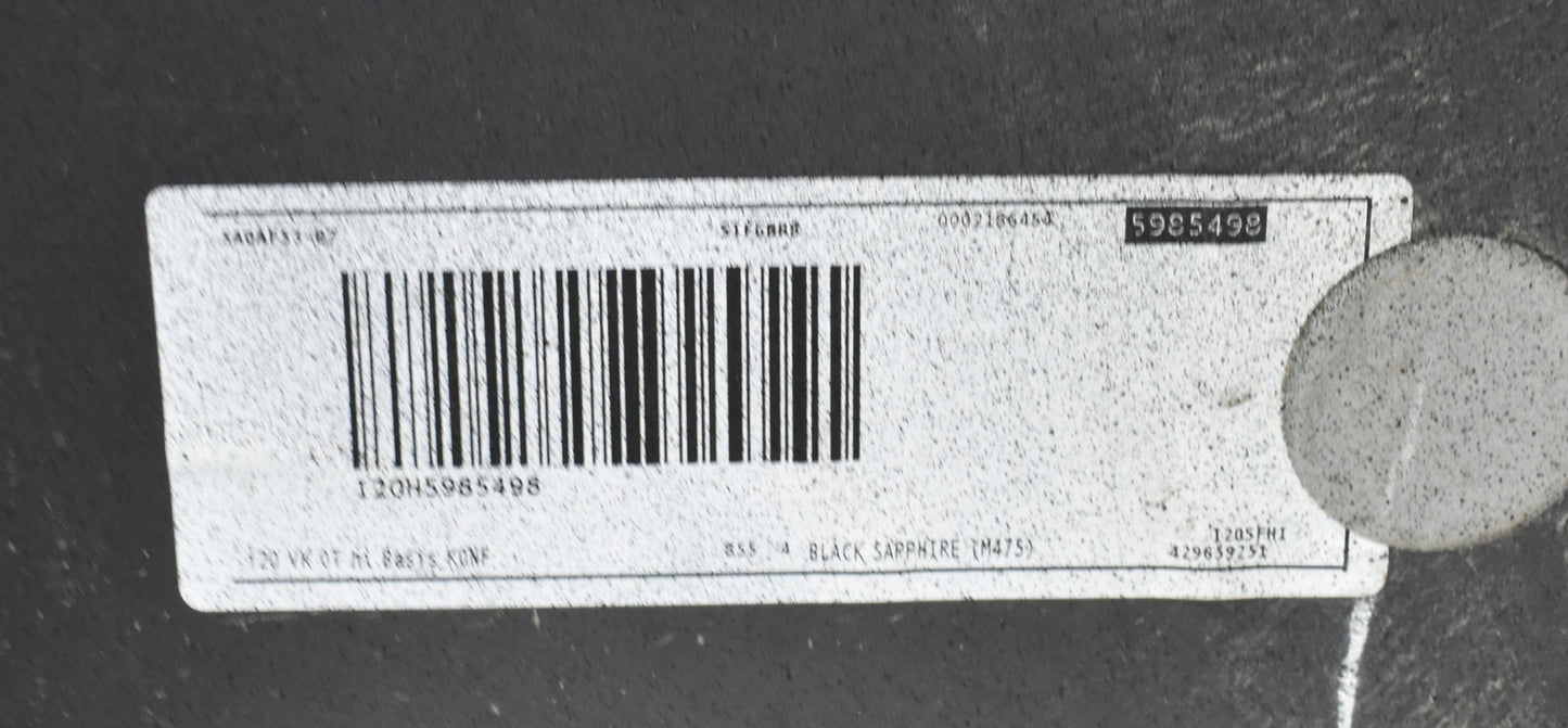 BMW IX I20 REAR BUMPER ORG + BOTTOM