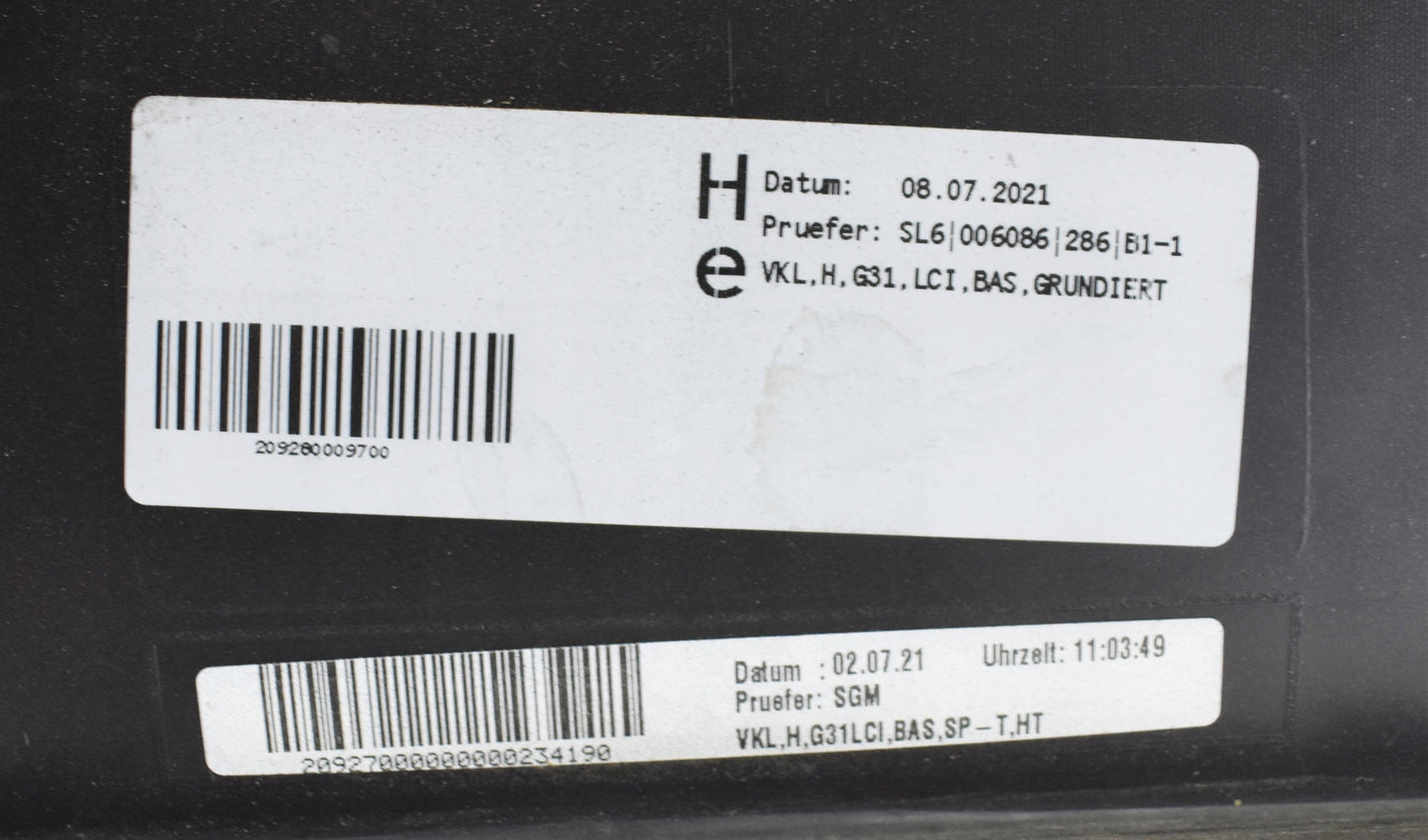 BMW 5 Series G31 LCI Lift Rear Bumper Wagon Excellent Condition