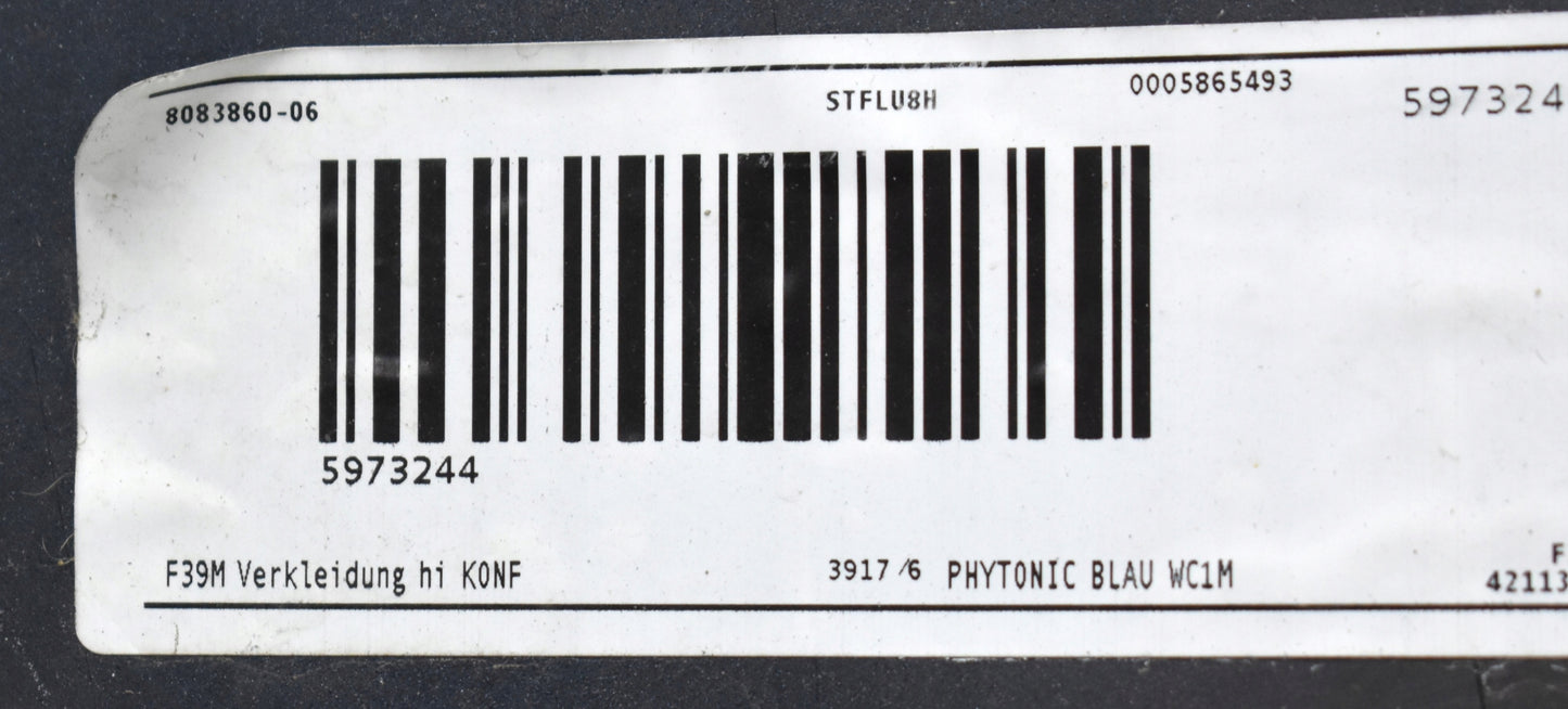 BMW X2 F39 M SPORT PACKAGE REAR BUMPER ORIGINAL + BOTTOM PART