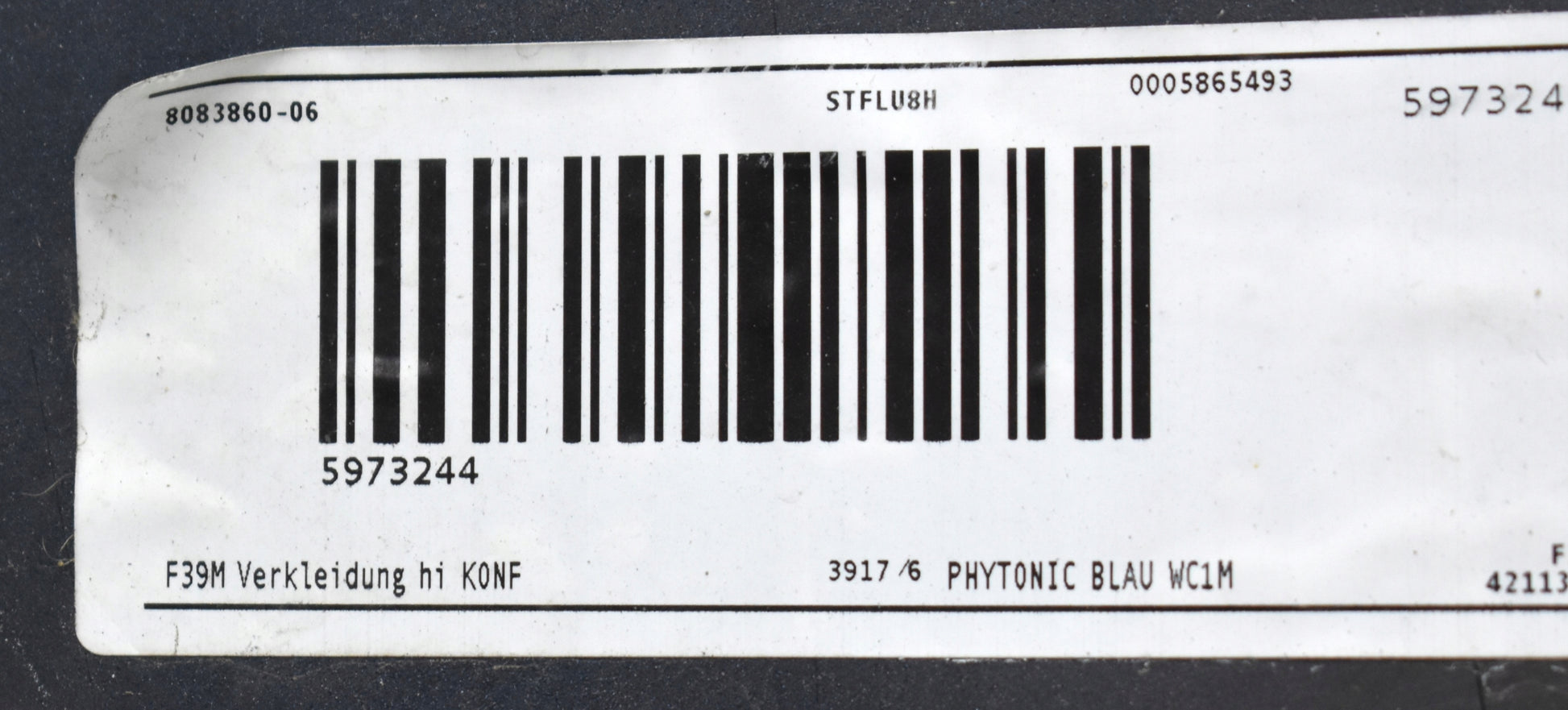 BMW X2 F39 M SPORT PACKAGE REAR BUMPER ORIGINAL + BOTTOM PART