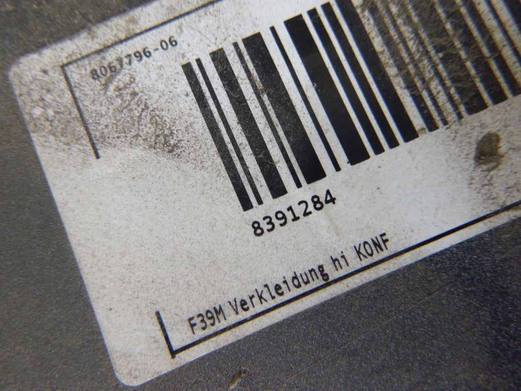 BMW X2 F39 M Sport Package Rear Bumper