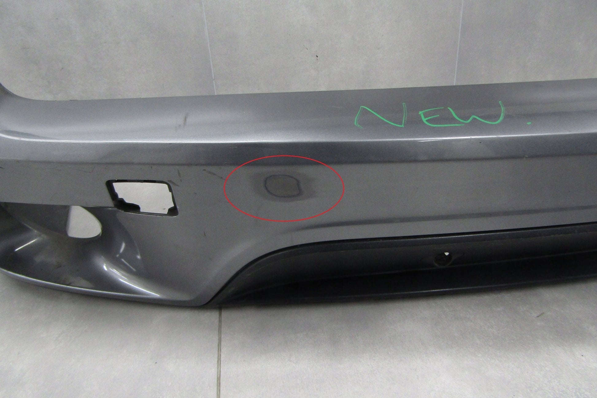 BMW X5 E70 2010 Rear Bumper