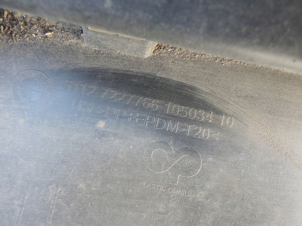 BMW X5 E70 LIFT LCI 10- Rear Bumper Spoiler