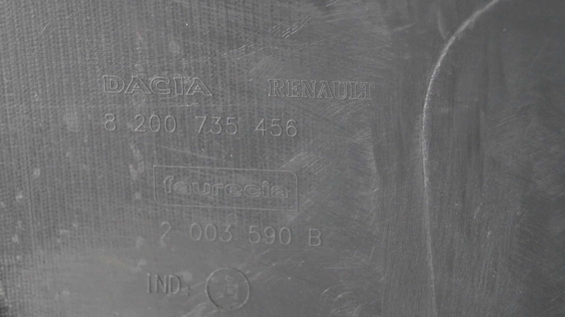 DACIA SANDERO I NEW REAR BUMPER OE ORIGINAL