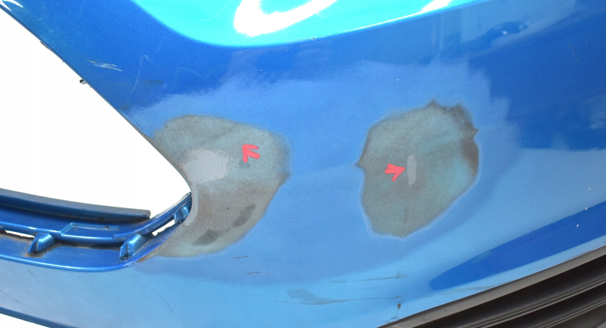 FORD FIESTA MK7 VII LIFT FRONT BUMPER ORG + TOP