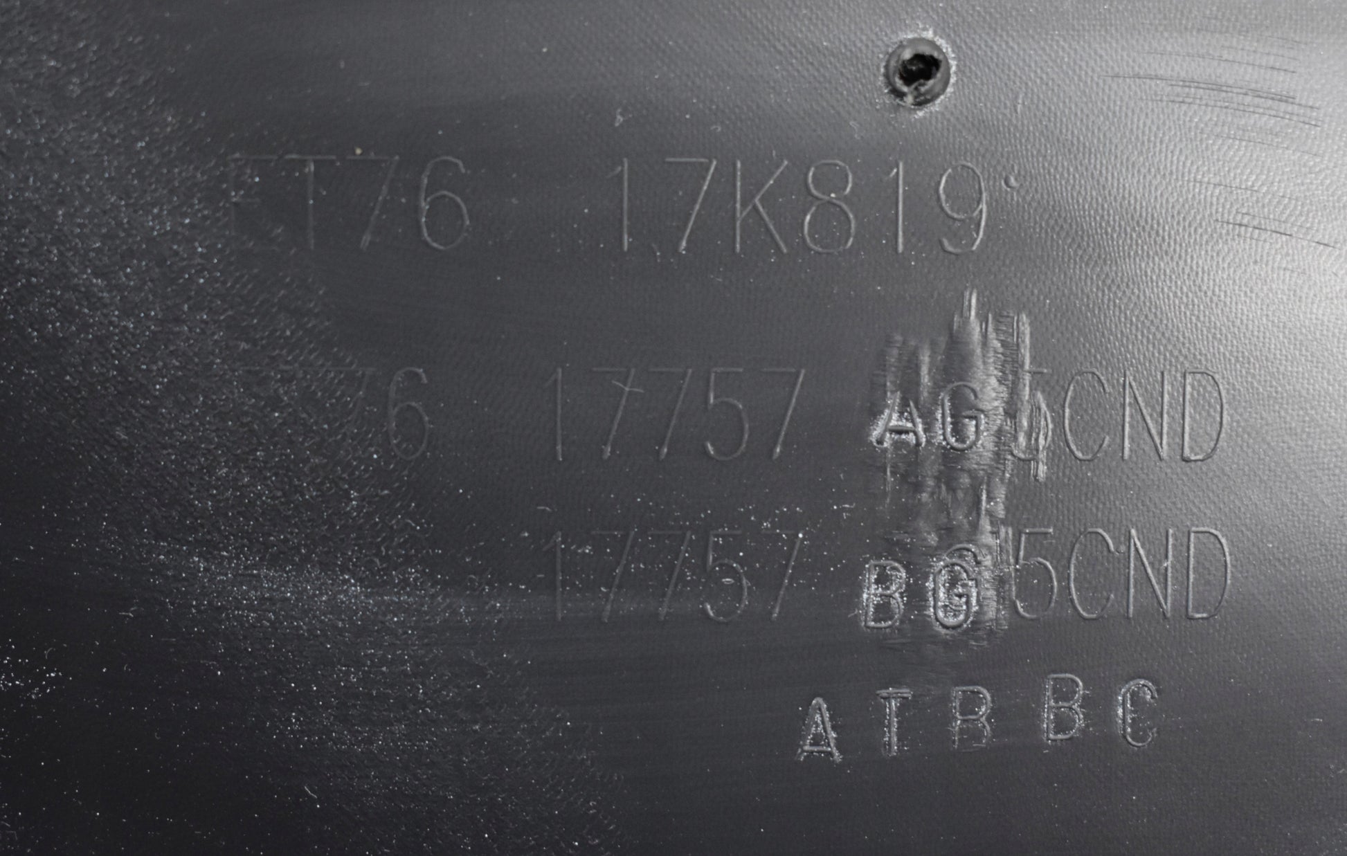 FORD TRANSIT COURIER FRONT BUMPER SUPER CONDITION ORG